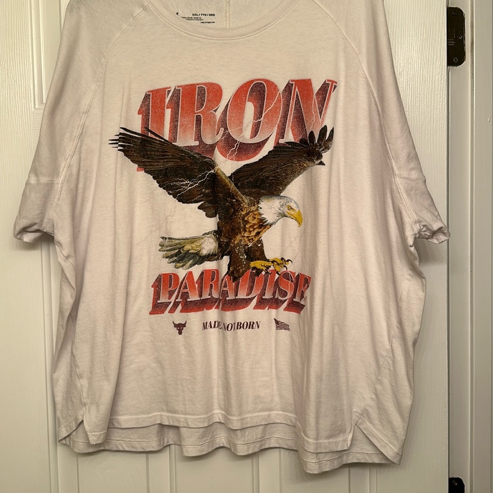 Women’s under armour The Rock collection size xxl heat gear top loose fitting
